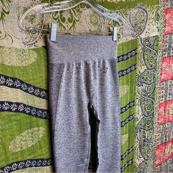 Gymshark Charcoal Flex High Waisted Leggings Size Small - Picture 9 of 14